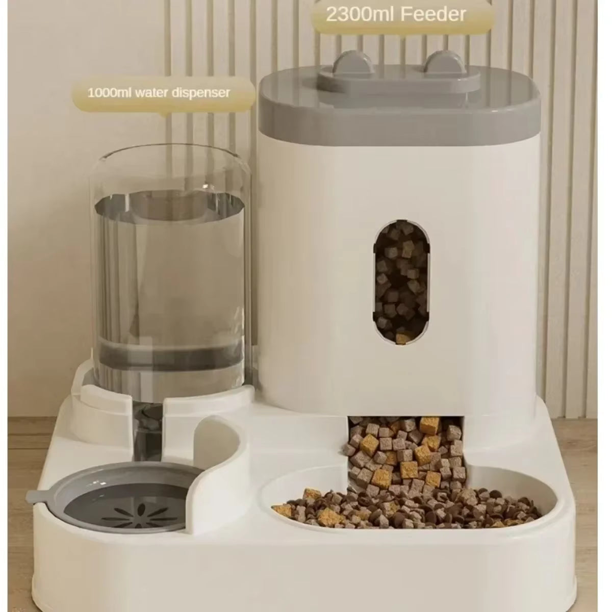 AquaFeast Smart Pet Feeding Station | Dual Food & Water System