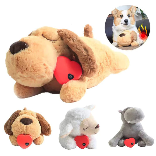 Heartbeat Snuggle Toy | Calming Companion for Puppies & Anxious Pets