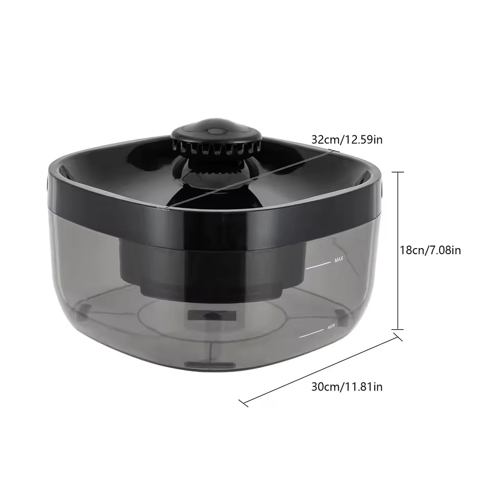 HydraFlow Max Pet Fountain | 7L Auto-Recirculating Water System