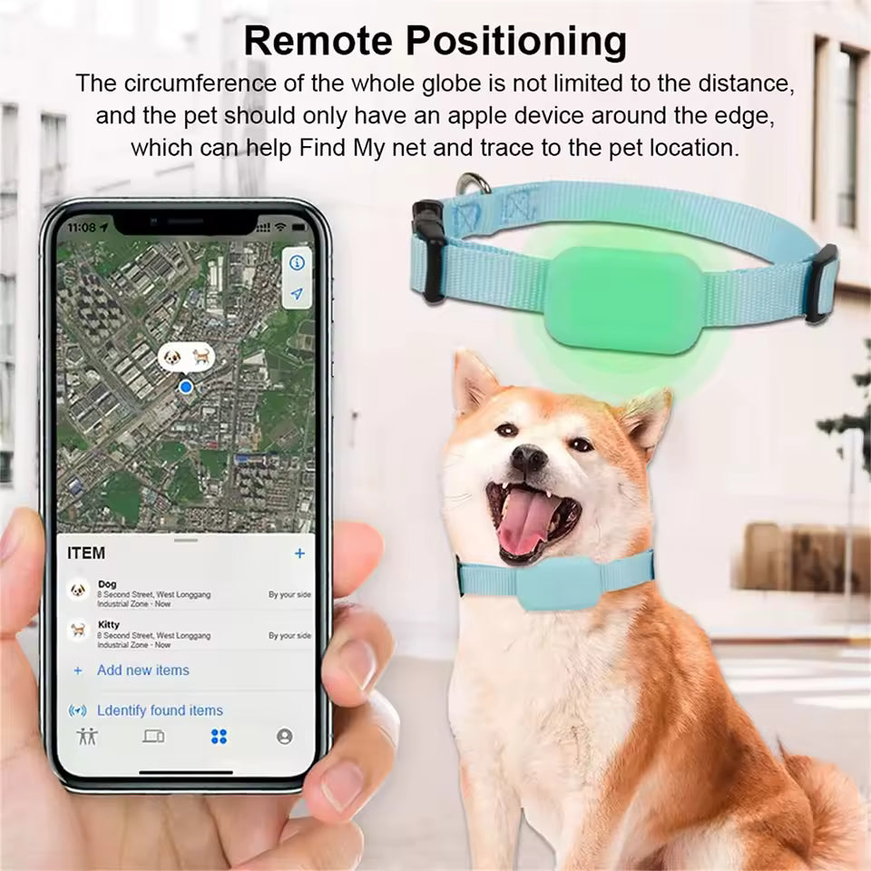 TrackMate Smart Pet GPS Collar | Real-Time Location & Safety Tracker