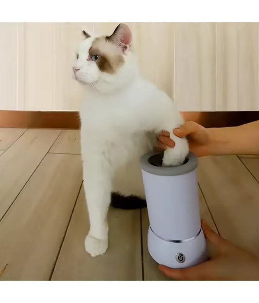 PawSpa Electric Cleaner | USB Rechargeable Pet Paw Washer & Massager