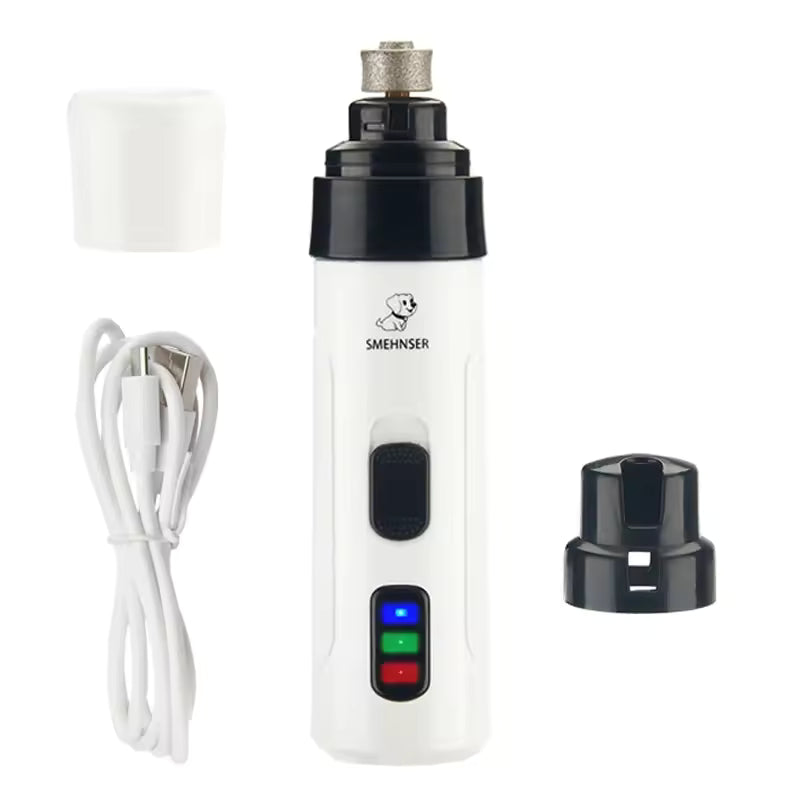 TrimEase Quiet Nail Grinder | USB Rechargeable Precision Grooming Tool
