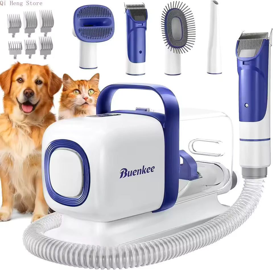 CleanSweep Pro Grooming Kit | All-in-One Low-Noise Pet Vacuum System