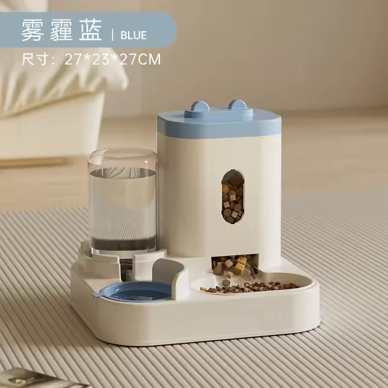AquaFeast Smart Pet Feeding Station | Dual Food & Water System