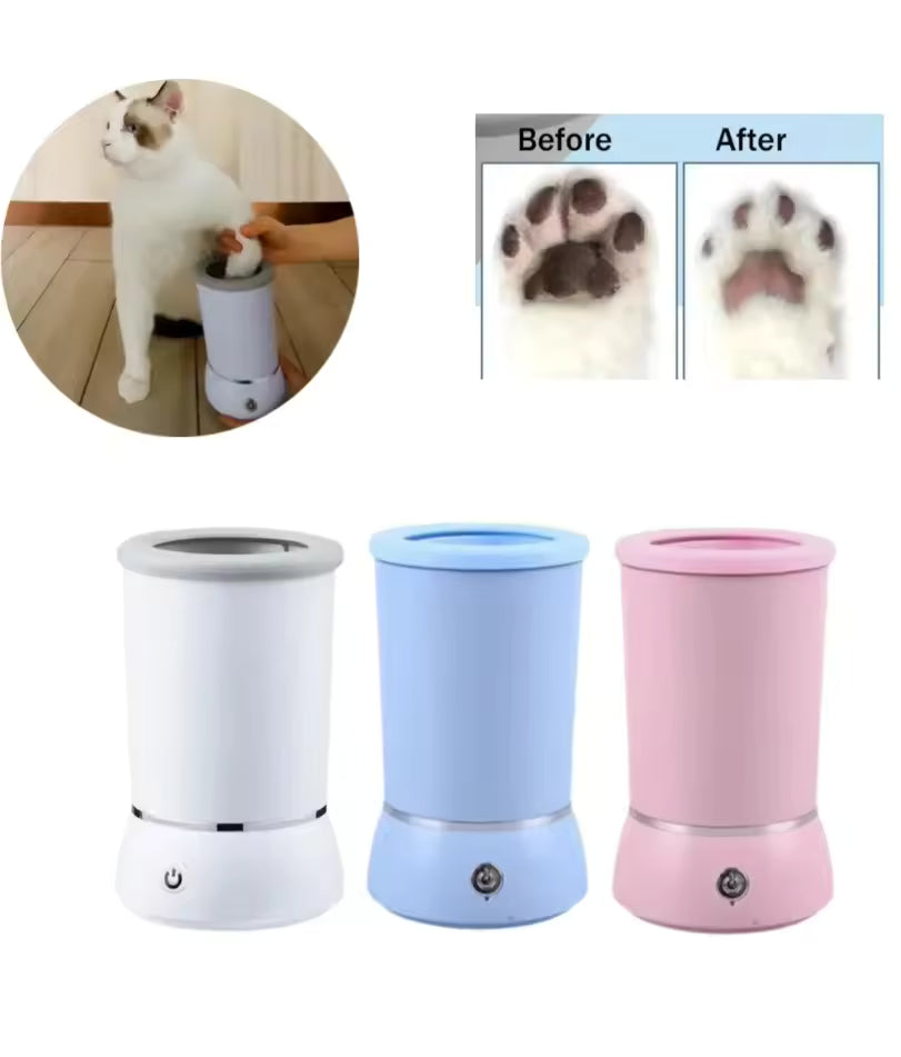 PawSpa Electric Cleaner | USB Rechargeable Pet Paw Washer & Massager