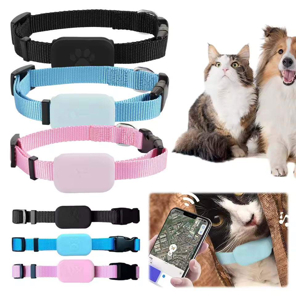 TrackMate Smart Pet GPS Collar | Real-Time Location & Safety Tracker