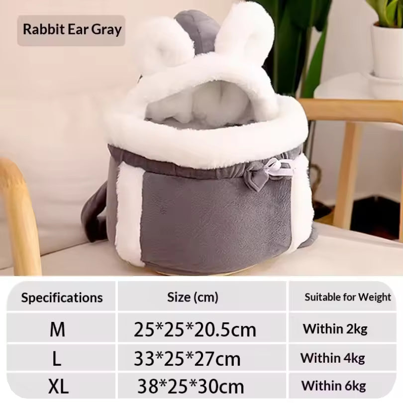 VistaPaw Bubble Carrier | Airline-Ready Pet Backpack with Comfort Bed