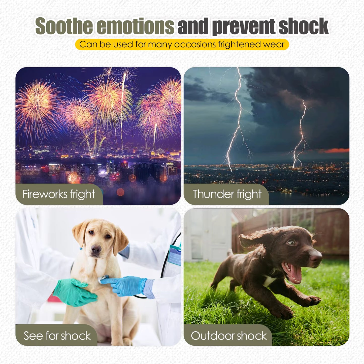 CalmCore Comfort Vest | Soothing Anxiety Wrap for Pets