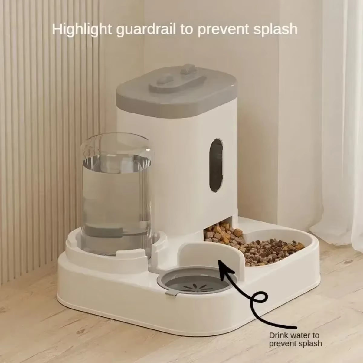 AquaFeast Smart Pet Feeding Station | Dual Food & Water System