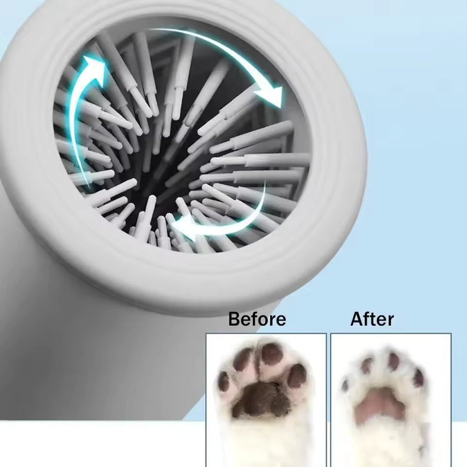 PawSpa Electric Cleaner | USB Rechargeable Pet Paw Washer & Massager